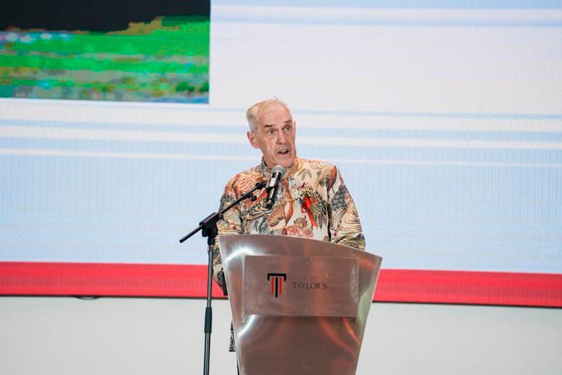 $!Professor Barry Winn, Vice-Chancellor and President of Taylor’s University highlighted the celebration was testament to the university’s dedication to creating a home away from home for Chinese students pursuing their education in Malaysia