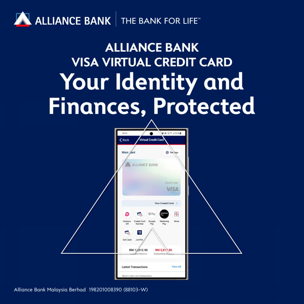 $!Alliance Bank VCC integrates with Google, Samsung Pay