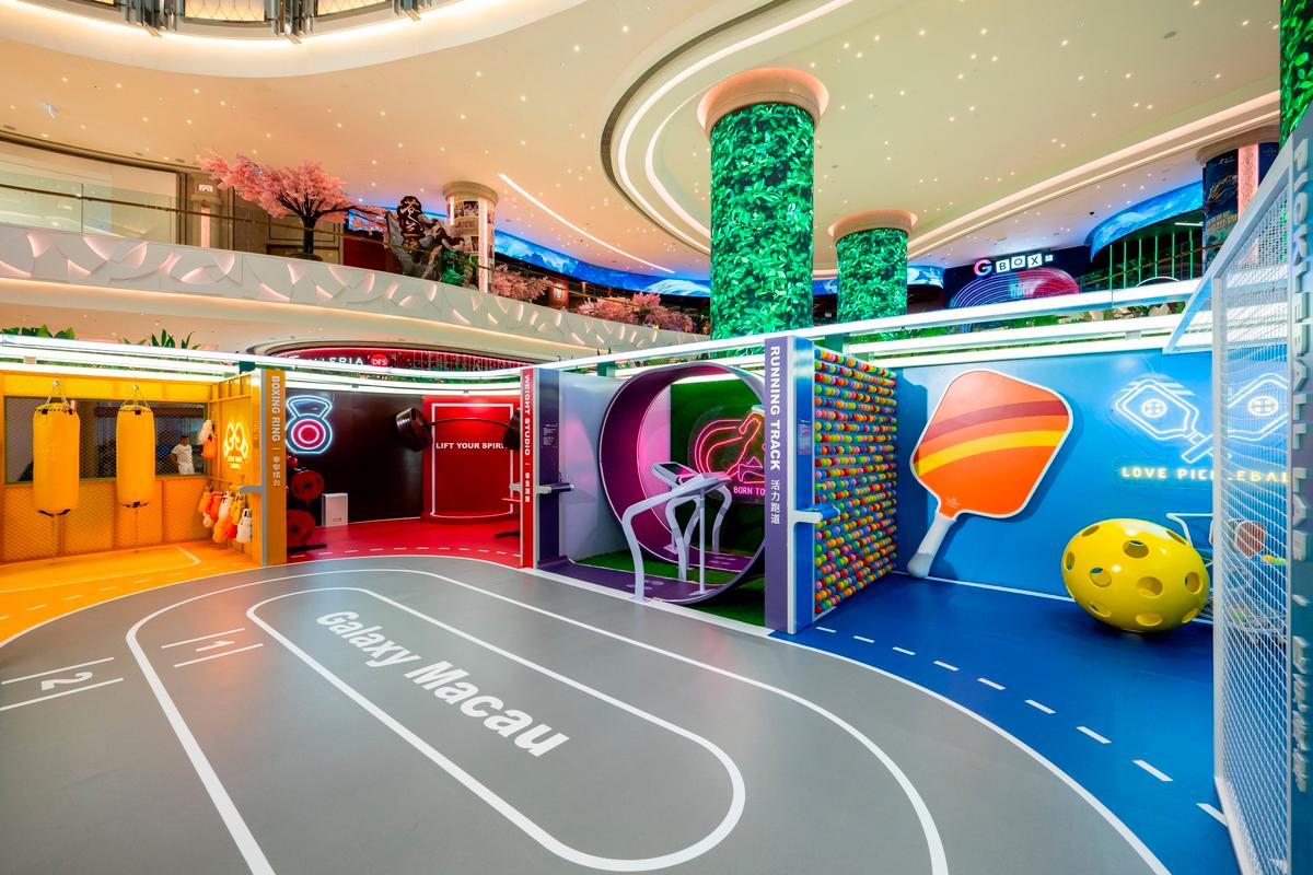 $!A variety of dynamic Active Zones invite guests for explorations.