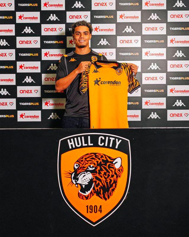 Joao Mendes. Credit Hullcityacademy IG