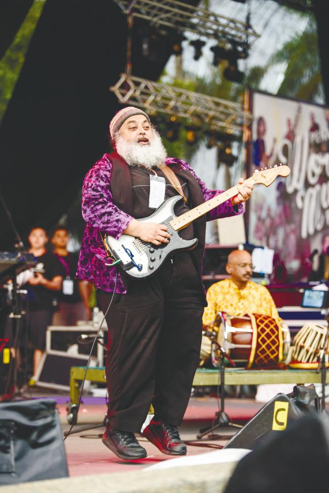 When Raggy began playing the guitar, it was not with the intention to perform but a natural progression that eventually led him to live performances. – Picture courtesy of Raggy Singh