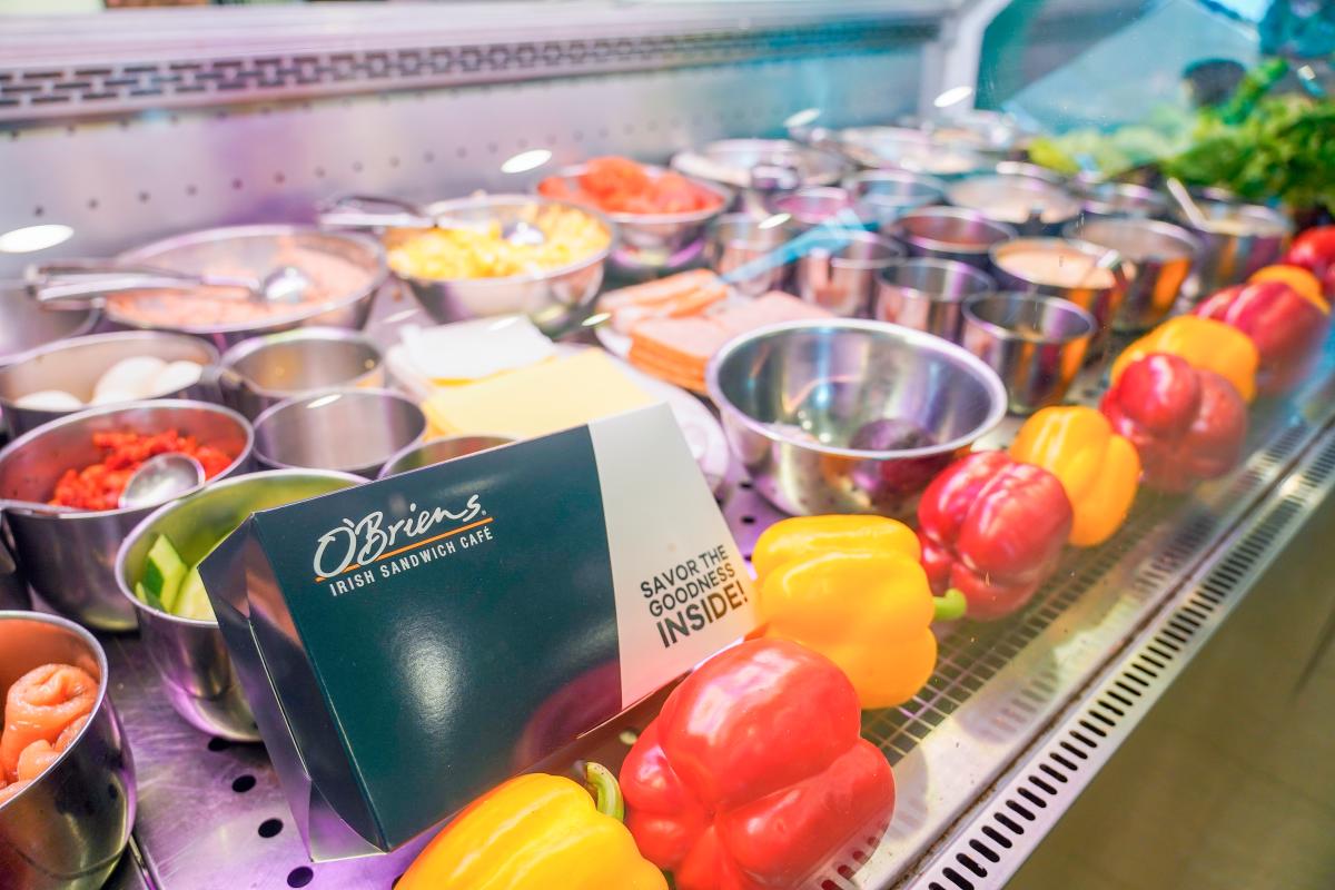 The sandwich bar features premium ingredients that promise nutritious goodness. $!The sandwich bar features premium ingredients that promise nutritious goodness.