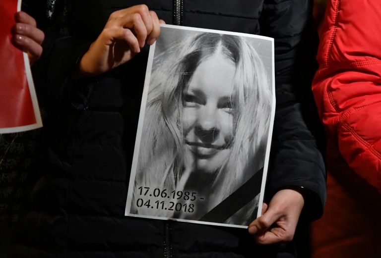 Kateryna Gandzyuk’s death in Nov sparked condemnation of the government and drew renewed attention to dozens of assaults on other anti-corruption campaigners in Ukraine. — AFP
