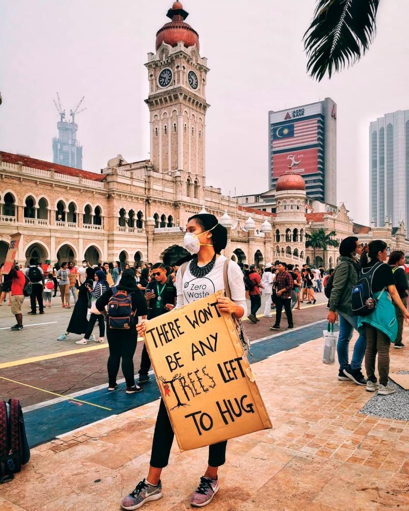 $!Amalina is also content contributor for Zero Waste Malaysia, a mentor for Closing the Gap 2020 and McKinsey Youth Leadership Academy 2019. – COURTESY OF AMALINA ARIFFIN