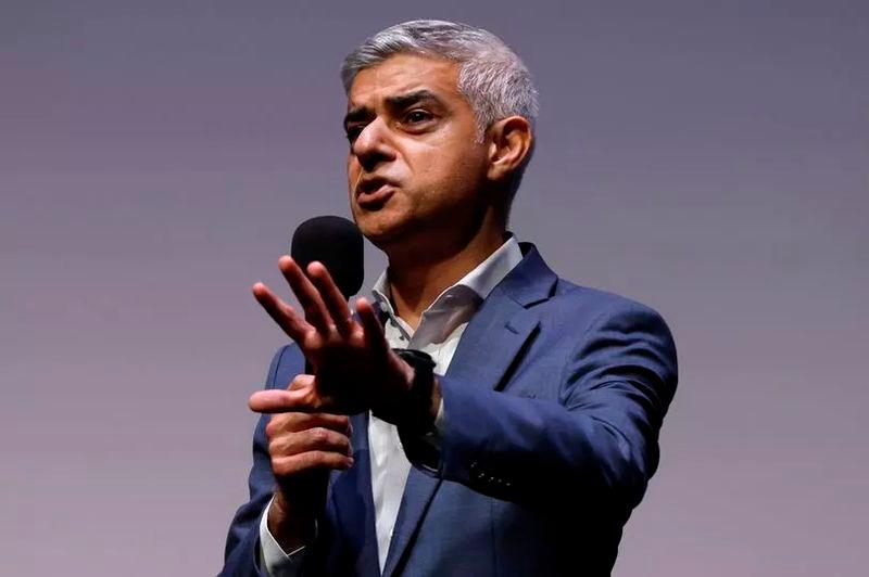 London Mayor Sadiq Khan. Photo: John Phillips/Getty Images for BFI