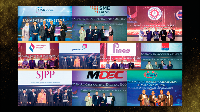 Multiple government-established entrepreneur development agencies, such as SME Corp, MARA, FINAS, SKM, SME Bank, EXIM Bank, MDEC, SJPP, PERNAS, MyIPO & etc were honored on this premier hub. $!Multiple government-established entrepreneur development agencies, such as SME Corp, MARA, FINAS, SKM, SME Bank, EXIM Bank, MDEC, SJPP, PERNAS, MyIPO & etc were honored on this premier hub.