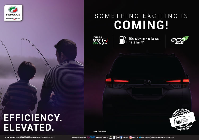 $!Perodua Aruz open for booking, from RM72,200*