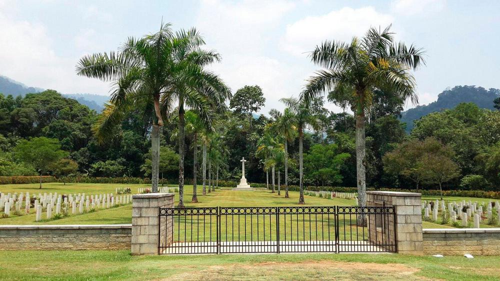 $!Major J.H. Ingram, who led a War Graves Registration unit, designed the Taiping War Cemetery. – TRIP ADVISOR