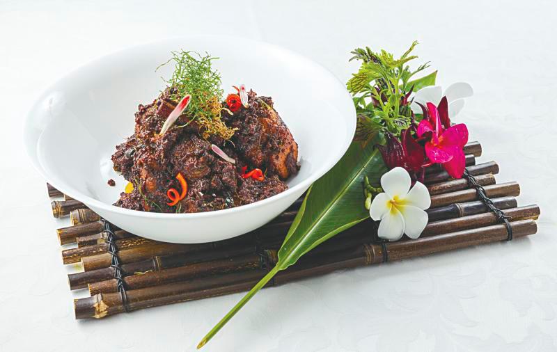 $!Enjoy their authentically crafted ayam masak rendang hitam made with traditional recipes. –KLCC