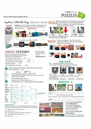 PUZZLES MAY 11, 2025