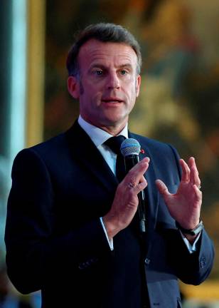 French President Emmanuel Macron. - Gonzalo Fuentes / POOL / AFP