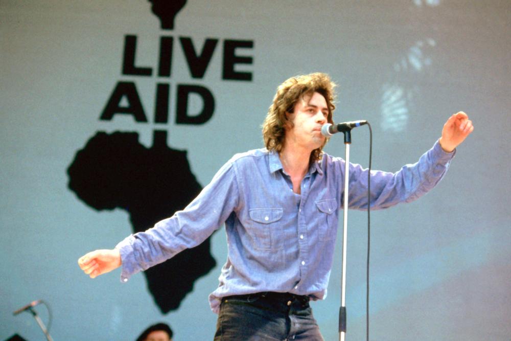 Geldof was the prime instigator of both Band Aid and Live Aid. – PIC FROM FACEBOOK @LIVEAID