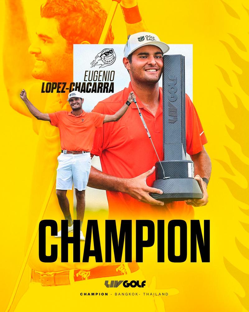 Pix taken from LIV Golf official page