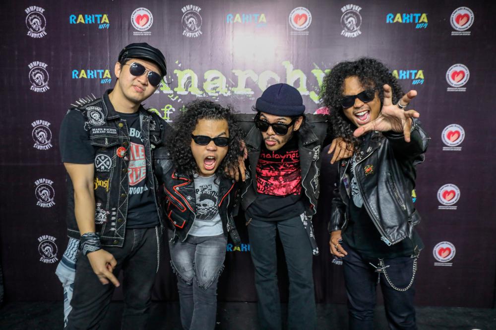 Armpunk Sindicate’s “Anarchy of the Psyche” tour unveils mental health liberation. – AMIRUL SYAFIQ/THESUN