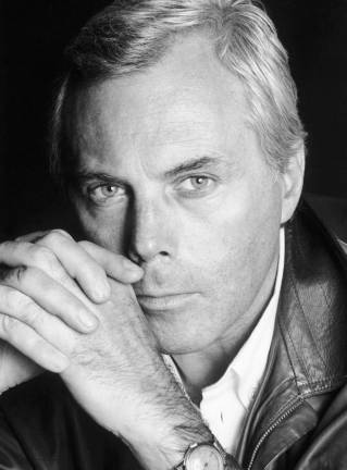 An undated handout photo shows Italian fashion designer Giorgio Armani, Courtesy of Aldo Fallai and Giorgio Armani/Handout via REUTERS