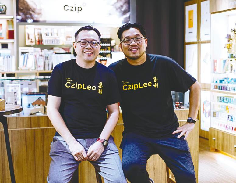 CzipLee executive directors Alvin and Jason Chen. – PIC COURTESY OF CZIPLEE
