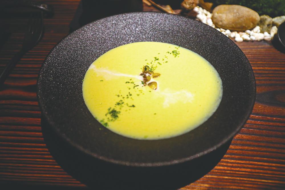 $!Japanese Corn Potage Soup