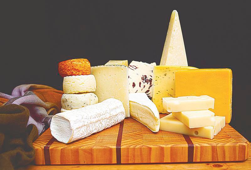 Most cheeses are manufactured from the milk of various animals, such as cows, goats, and sheep, resulting in distinct flavour. $!Most cheeses are manufactured from the milk of various animals, such as cows, goats, and sheep, resulting in distinct flavour.