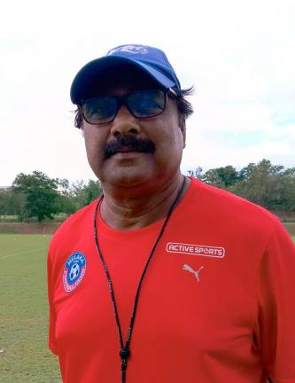 Melaka FC head coach K. Devan. - BERNAMApix