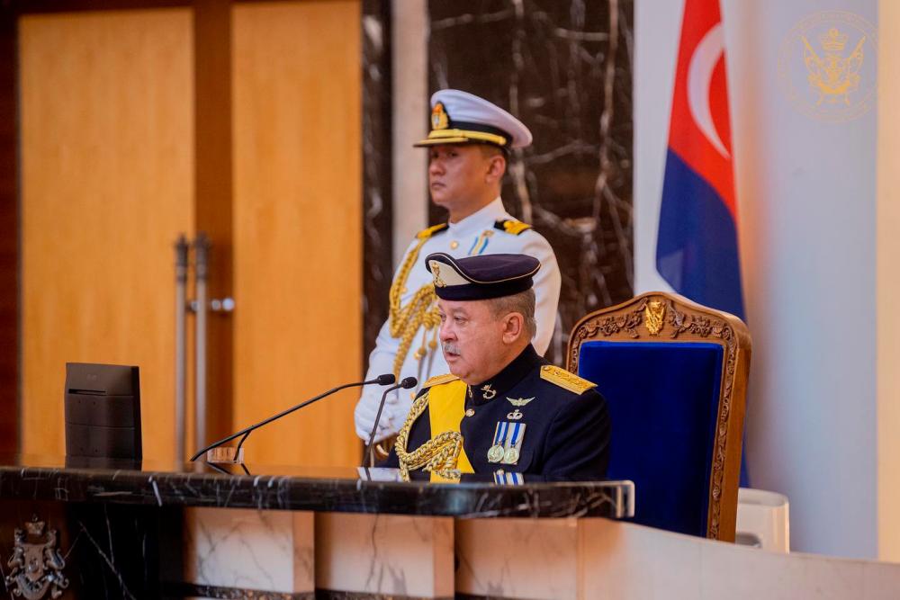 His Royal Highness the Sultan of Johor, Sultan Ibrahim Ibni Almarhum Sultan Iskandar, said steps must be taken to prevent the Orang Asli from being taken advantage of by irresponsible parties. Pix credit: Facebook/Sultan Ibrahim Sultan Iskandar