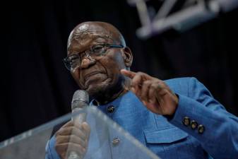 South Africa’s former President Zuma barred from running in upcoming elections