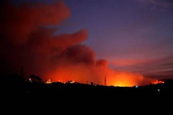 10 people die in forest fires in Chile
