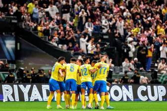 Al Nassr thrash Inter Miami as Ronaldo, Messi watch on