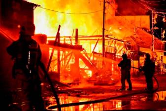Fire razes two factories in Butterworth