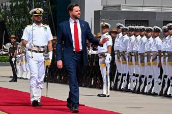Vance in India for tough talks on trade