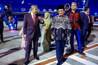 DPM Ahmad Zahid arrives in Indonesia for three-day official visit