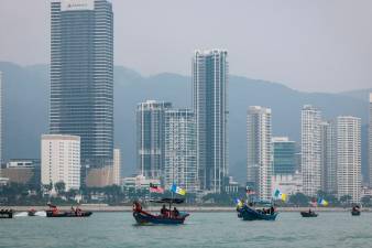 Penang fishing community makes history with 50-boat sea convoy for National Day