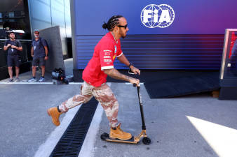 Motor racing-Hamilton says talk of friction with engineer "all noise"
