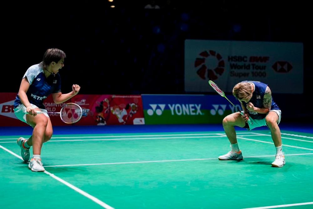 National mixed doubles Chen Tang Jie-Toh Ee Wei. Pix credit: @shi_tang via Facebook/BAM