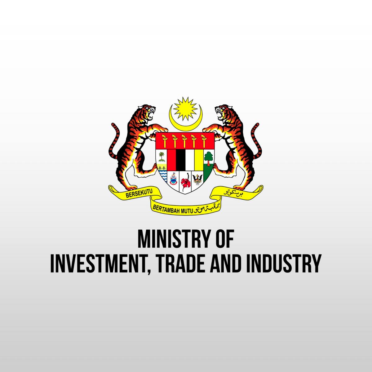 Sumber - Ministry of Investment, Trade and Industry, Malaysia/FB
