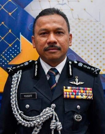 Kelantan police chief, Datuk Mohd Yusoff Mamat. - BERNAMApix