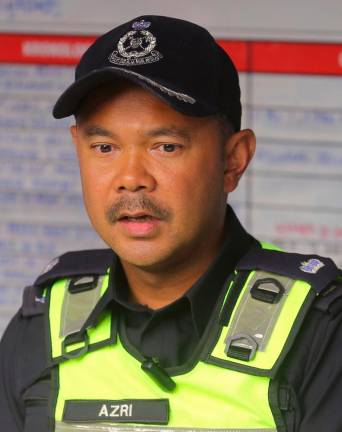 Cameron Highlands district police chief, Supt Azri Ramli. - BERNAMApix