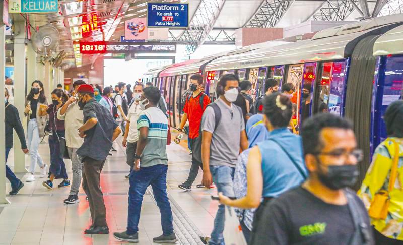 The intricate network of MRT and LRT lines intertwining Kuala Lumpur, Putrajaya and select parts of Selangor promotes unparalleled connectivity and accessibility. – AMIRUL SYAFIQ/THESUN