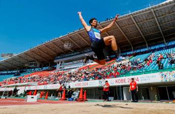 Latif Romly crowned world para long jump champion for fourth time