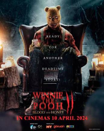 Winnie the Pooh: Blood and Honey 2 poster. – PICS BY MEGA FILMS DISTRIBUTION