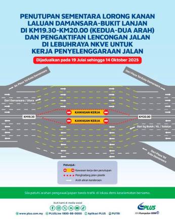 Credit: PLUS Malaysia FB