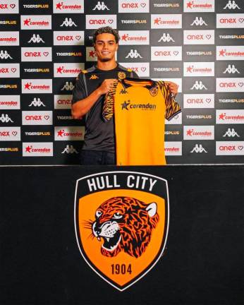 Joao Mendes. Credit Hullcityacademy IG