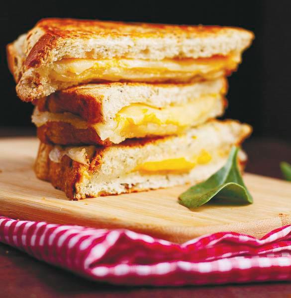 $!Grilled Cheese Sandwich.