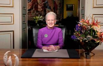 Danish Queen Margrethe II announces her abdication 