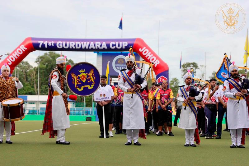 $!Johor Sultan opens 71st Gurdwara Cup and Sikh Festival of Sports