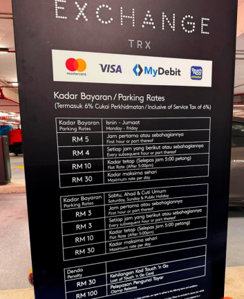 Netizens Irked By Parking Prices At Newly Launched Exchange TRX