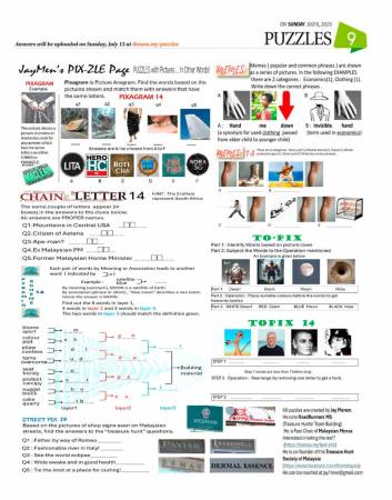 PUZZLES JULY 06, 2025