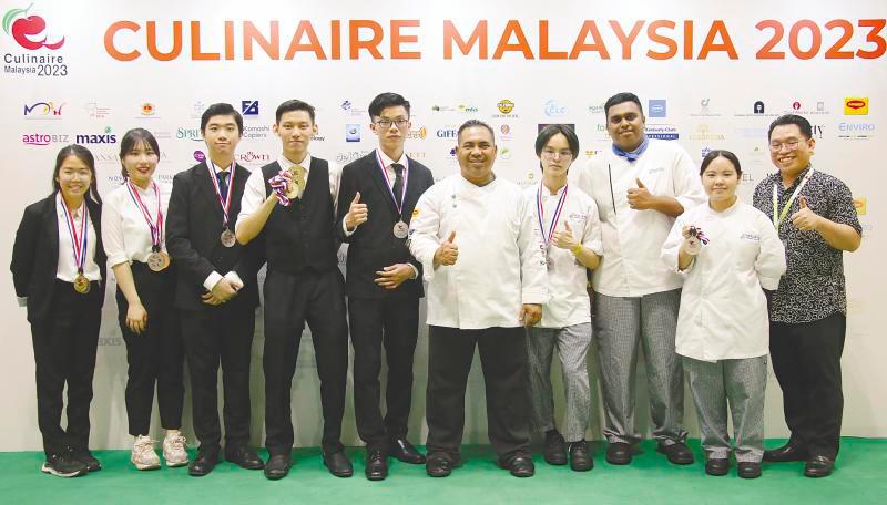 The winning team from Berjaya UC at Culinaire Malaysia//theSunpix
