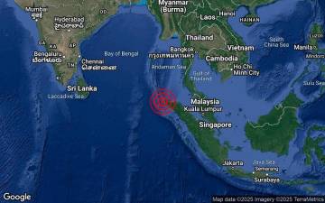 Moderate quake jolts North Sumatera