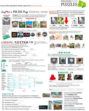PUZZLES AUG 03, 2025