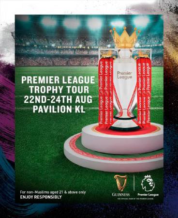 Premier League Trophy coming to KL